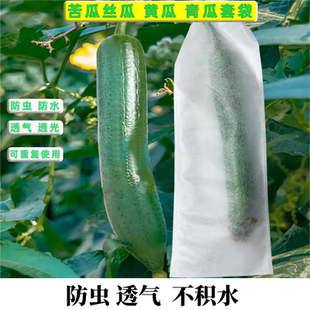 苦瓜套袋丝瓜葡萄套袋无纺布防虫防果蝇防针蜂袋桃子梨透气防水袋