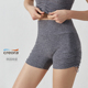 外穿跑步骑行健身短裤 女高腰提臀紧身裸感三分瑜伽裤 运动短裤 新款