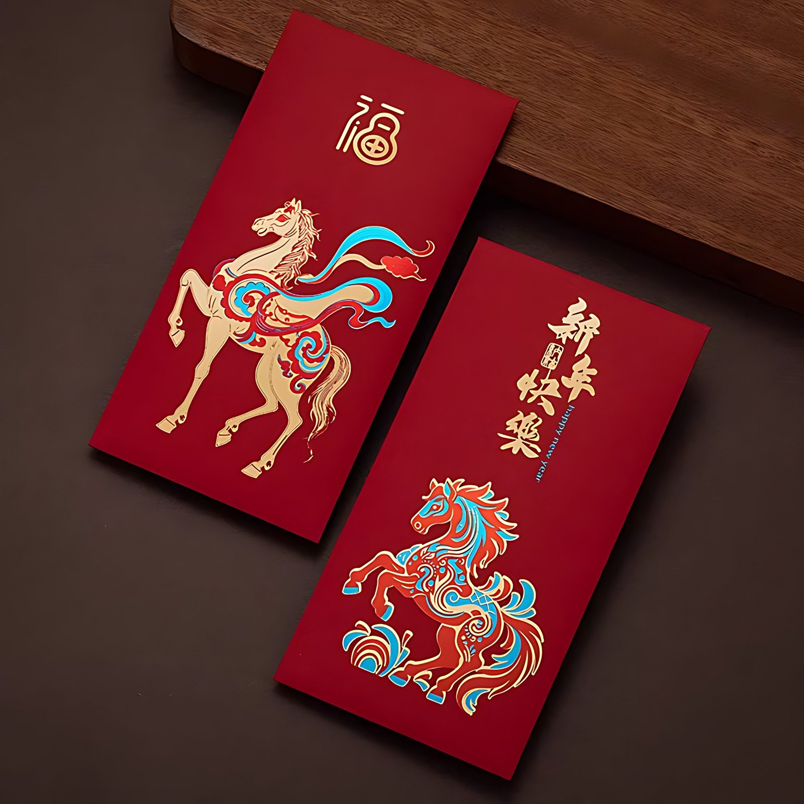 高端2026国风马年新年小号红包袋香港利事封春节通用创意烫金红包创意通用春节压岁钱红包袋定制,文具电教/文化用品/商务用品,信纸,淘宝优惠券,粉丝福利购,淘宝优惠卷