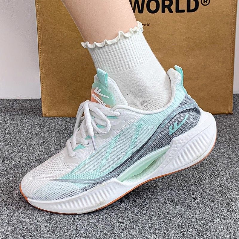 回力女鞋运动鞋女款2025秋季网面透气休闲鞋子厚底户外潮流跑步鞋