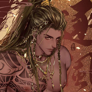 云居河 现货 代号鸢同人周边马超·逐风双闪吧唧镭射票色纸