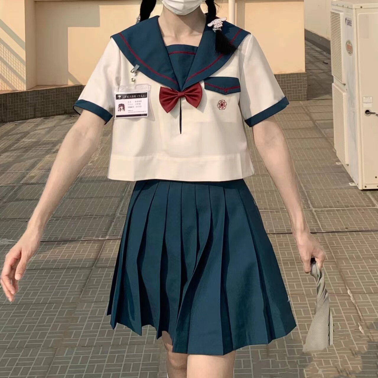 JK UNIFORM SET ORIGINAL JAPANESE SAILOR UNIFORM SUMMER PLACKET RUSSIAN HIGH SCHOOL UNIFORM GK COLLEGE STYLE DRESS