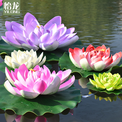 仿真鱼缸客厅道具供佛睡莲