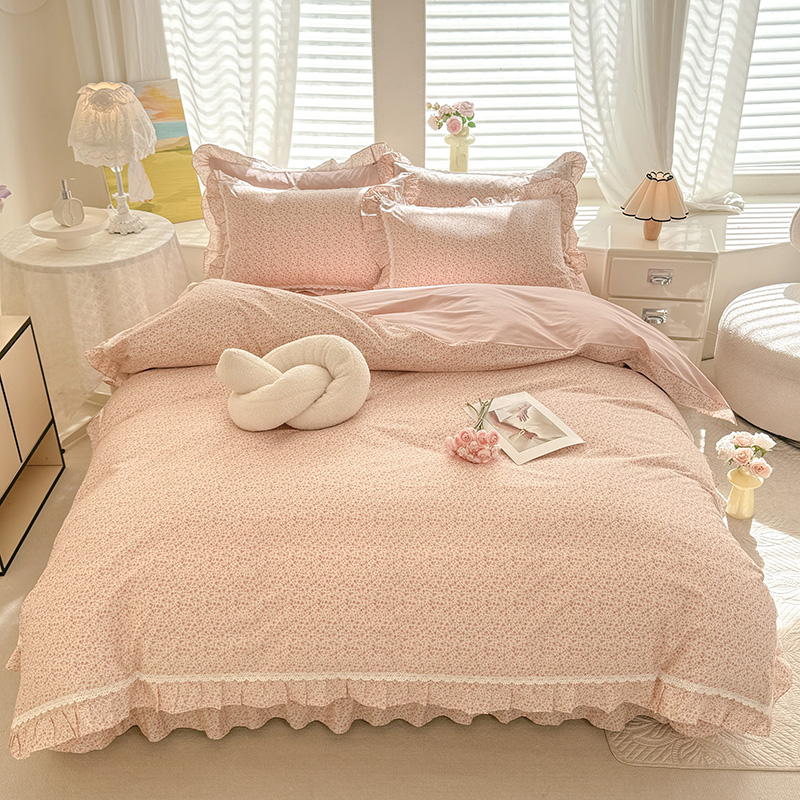 四件套全棉韩式公主风