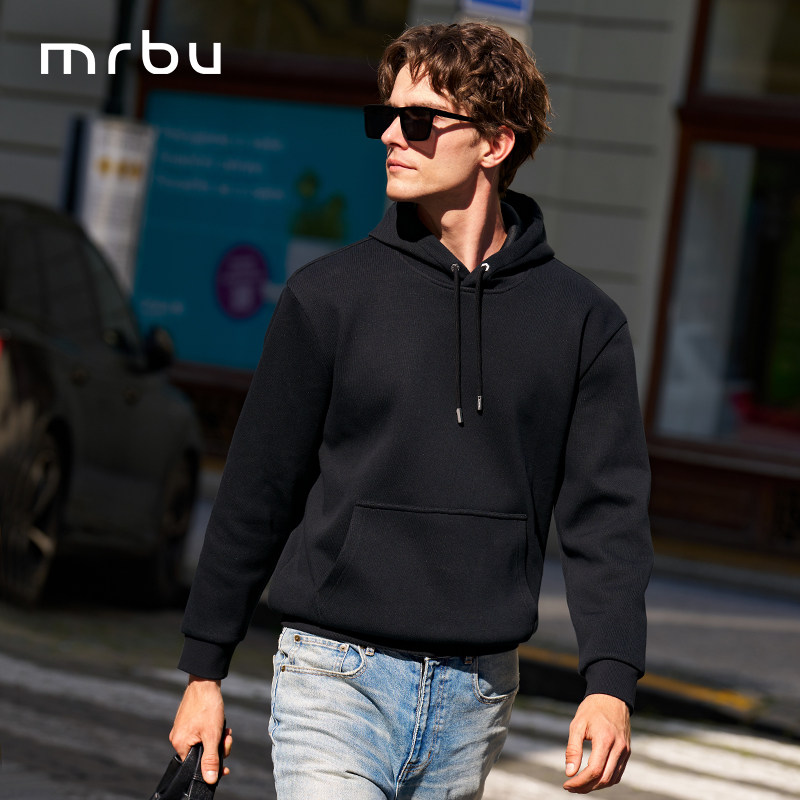 MrBu布先生连帽贴身卫衣男士长袖标准版袋鼠口袋减龄时尚KT16622,男装,卫衣,淘宝优惠券,粉丝福利购,淘宝优惠卷