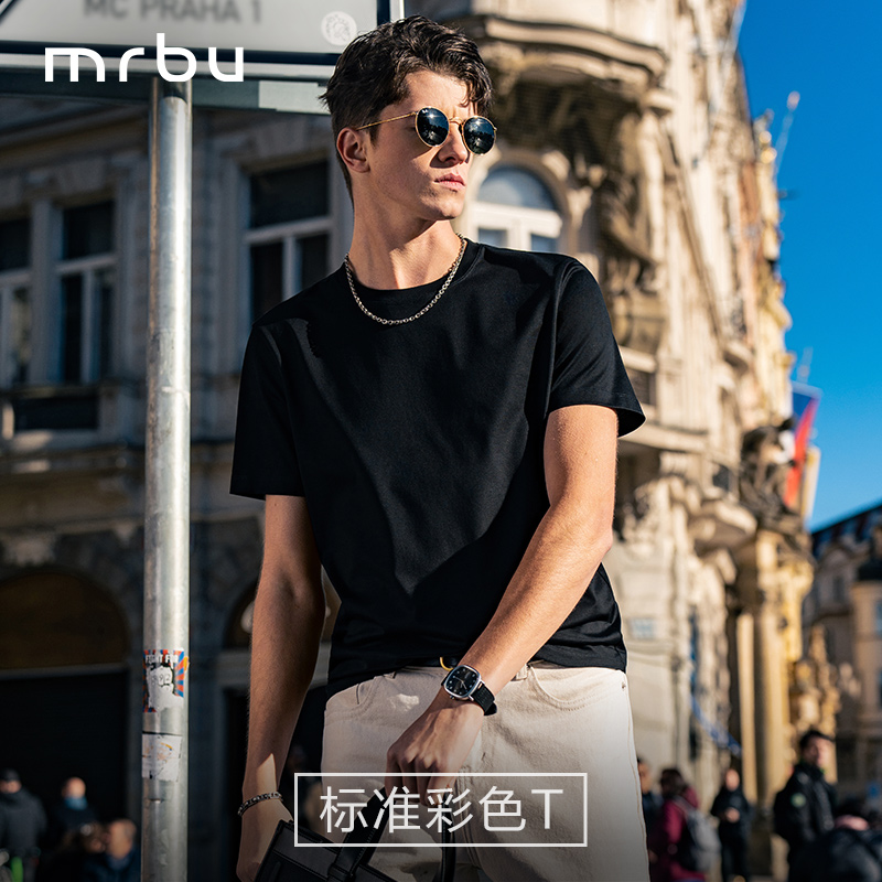 MrBu布先生短袖明星同款纯棉t恤