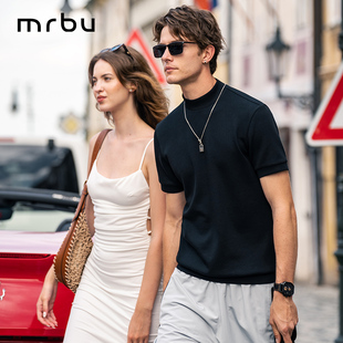 内搭上衣KT15766 秋季 MrBu布先生热胆短袖 抗皱小高领加厚打底t男款