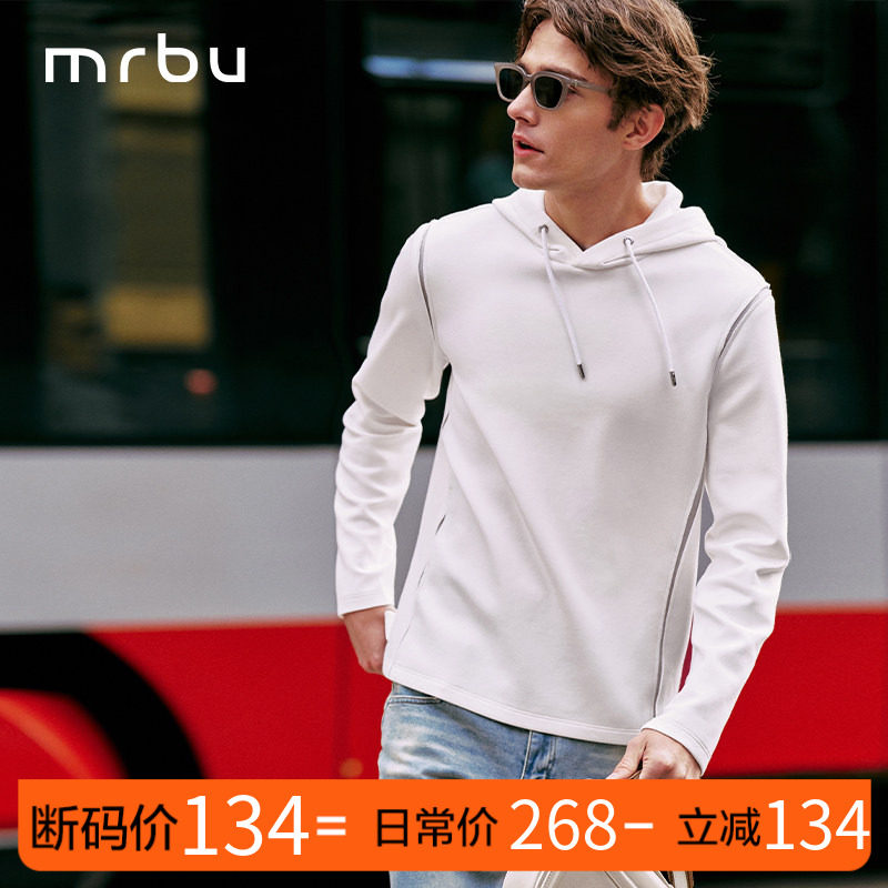 MrBu布先生热胆长袖卫衣男秋冬上衣连帽条纹加厚保暖KT16576断码,男装,T恤,淘宝优惠券,粉丝福利购,淘宝优惠卷