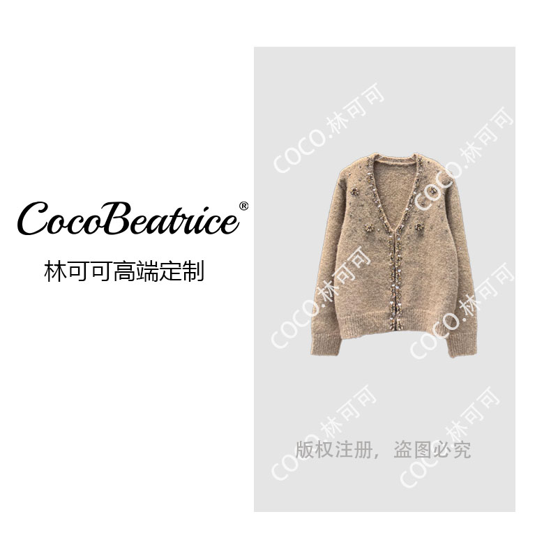 【COCO林可可】高级感轻奢休闲百搭上衣 81660