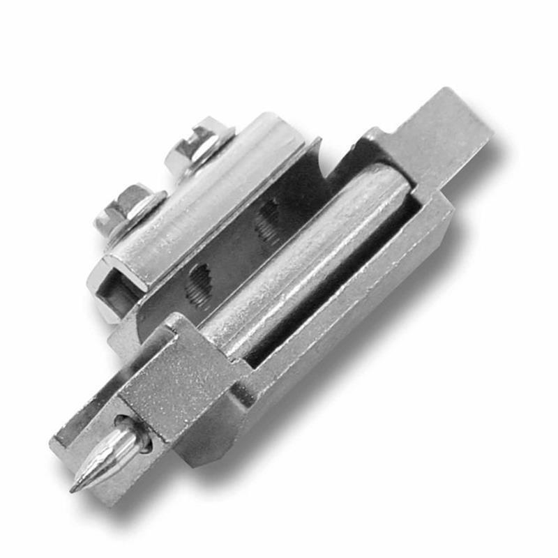 222-9301左右门通用 戴乐克尺C寸120度内装门隐藏式铰炼铸锌型