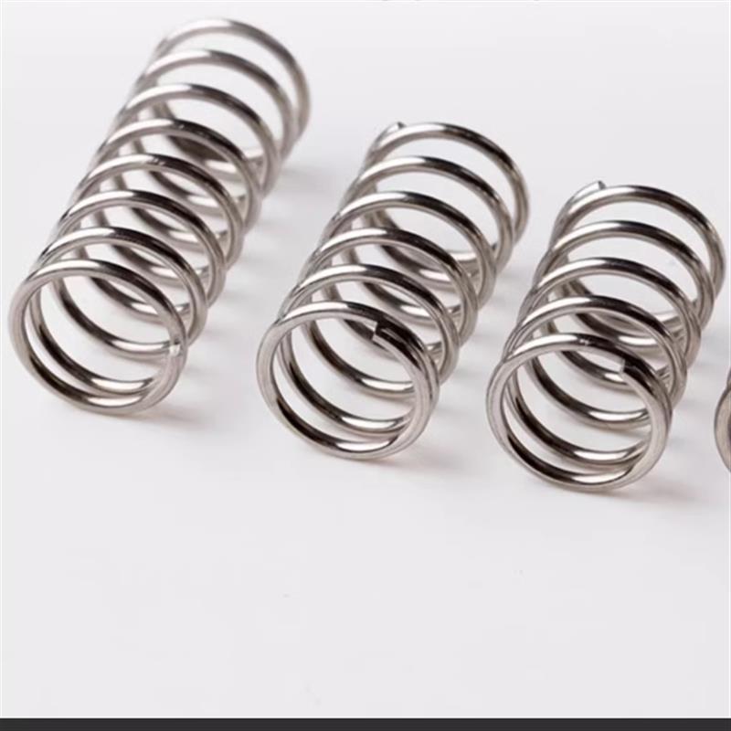 替米思米UF2/3/4/5mm-5/10/15/20/25-40 304不锈钢型圆线螺旋弹簧
