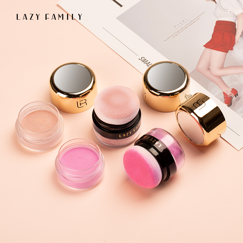 懒人家族自然粉嫩轻薄显白腮红