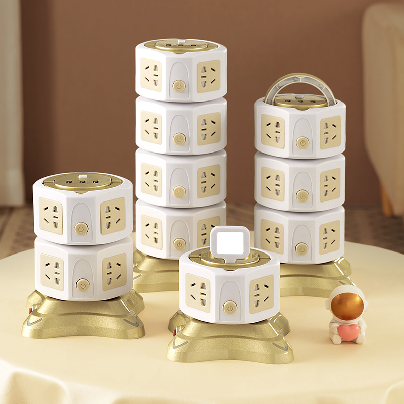 插座面板多孔塔式立式隐形带过载