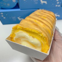 一只澜 爆浆纯虎皮 虎皮沙拉卷网红甜品盒子蛋糕零食早餐手工220g