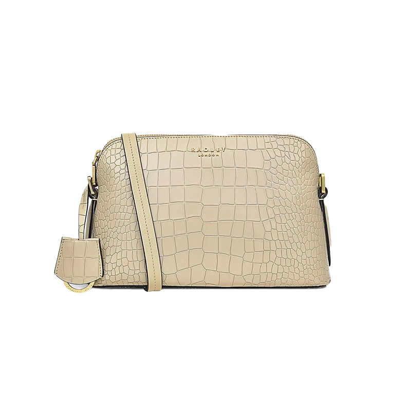 Radley经典牛皮中号斜挎包