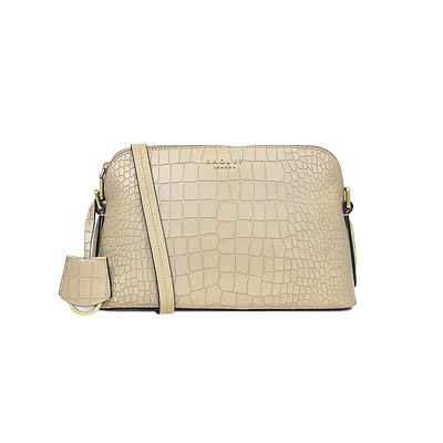 Radley经典牛皮中号斜挎包