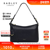 Radley英国奢品蓝色牛皮单肩包托特包简约通勤大容量24SS