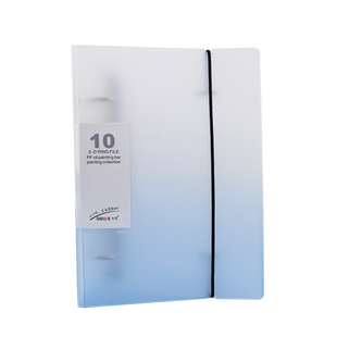 A6活页文件夹可拆卸高清透明替换芯10*10cm生字卡片收纳袋13孔多层插页袋内页芯21*10票据文件袋相片名片袋