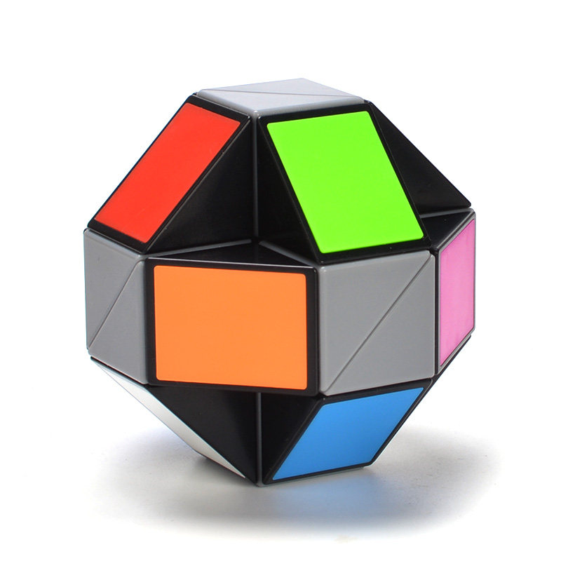 奇艺弹簧魔尺 24段魔尺36段魔尺附图纸教程儿童玩具益智