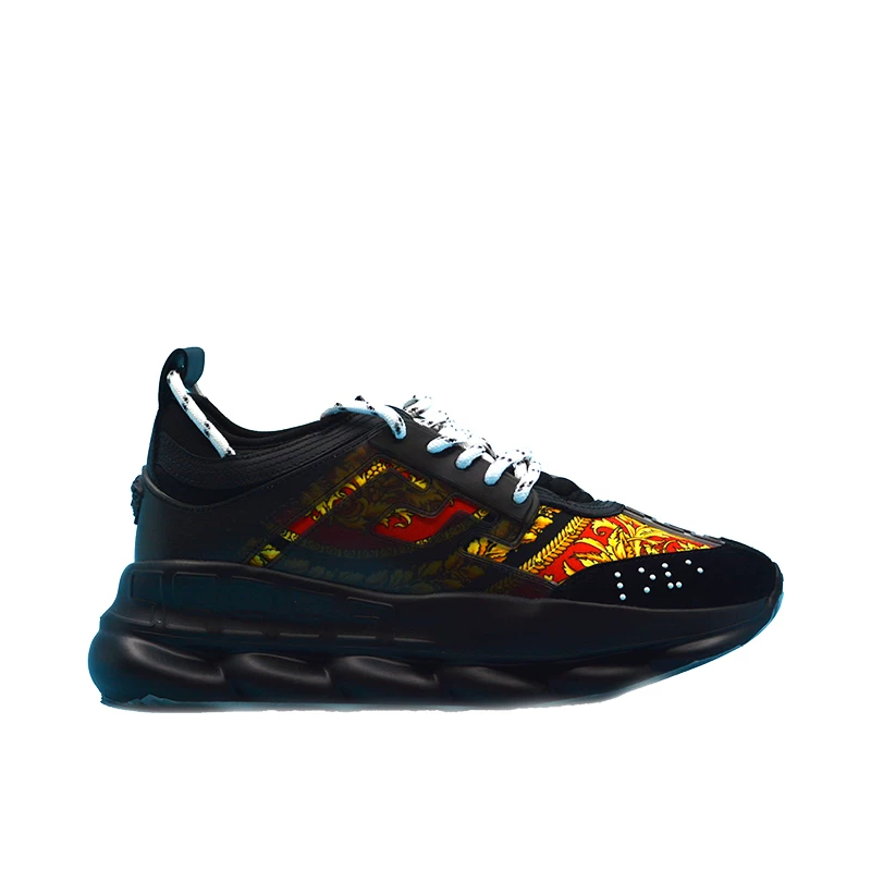 Дадз из Versace/ кроссовки Dad, модные стильные кроссовки на шнуровке, мужские туфли, универсальная повседневная обувь с толстой подошвой