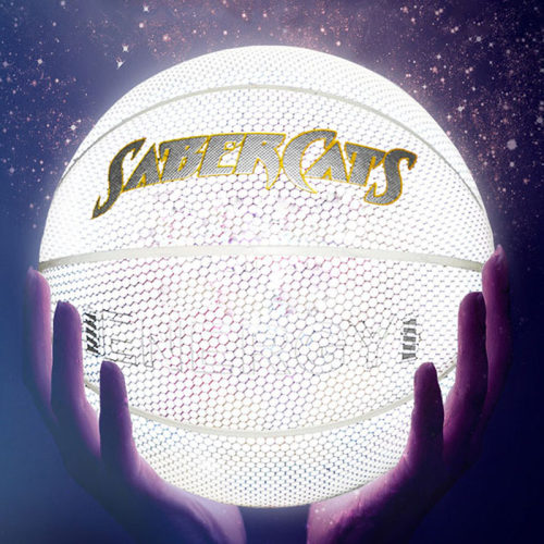 礼物发光防滑学生耐磨标准球定制