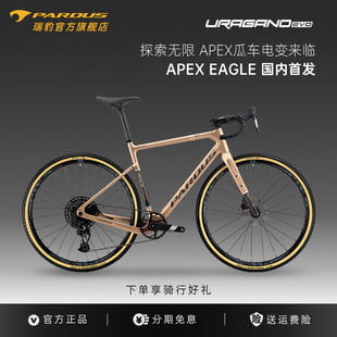 PARDUS瑞豹飓风URAGANO EVO APEX砾石公路车GRAVEL旅行碳纤维瓜车