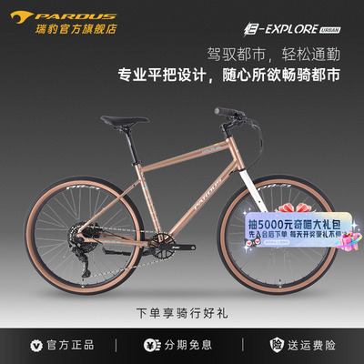 铝合金砾石公路车瓜车休闲自行车