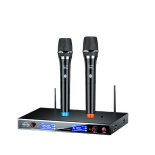 索爱WK17无线麦克风充电话筒专业k歌无线话筒一拖二会议主持舞台