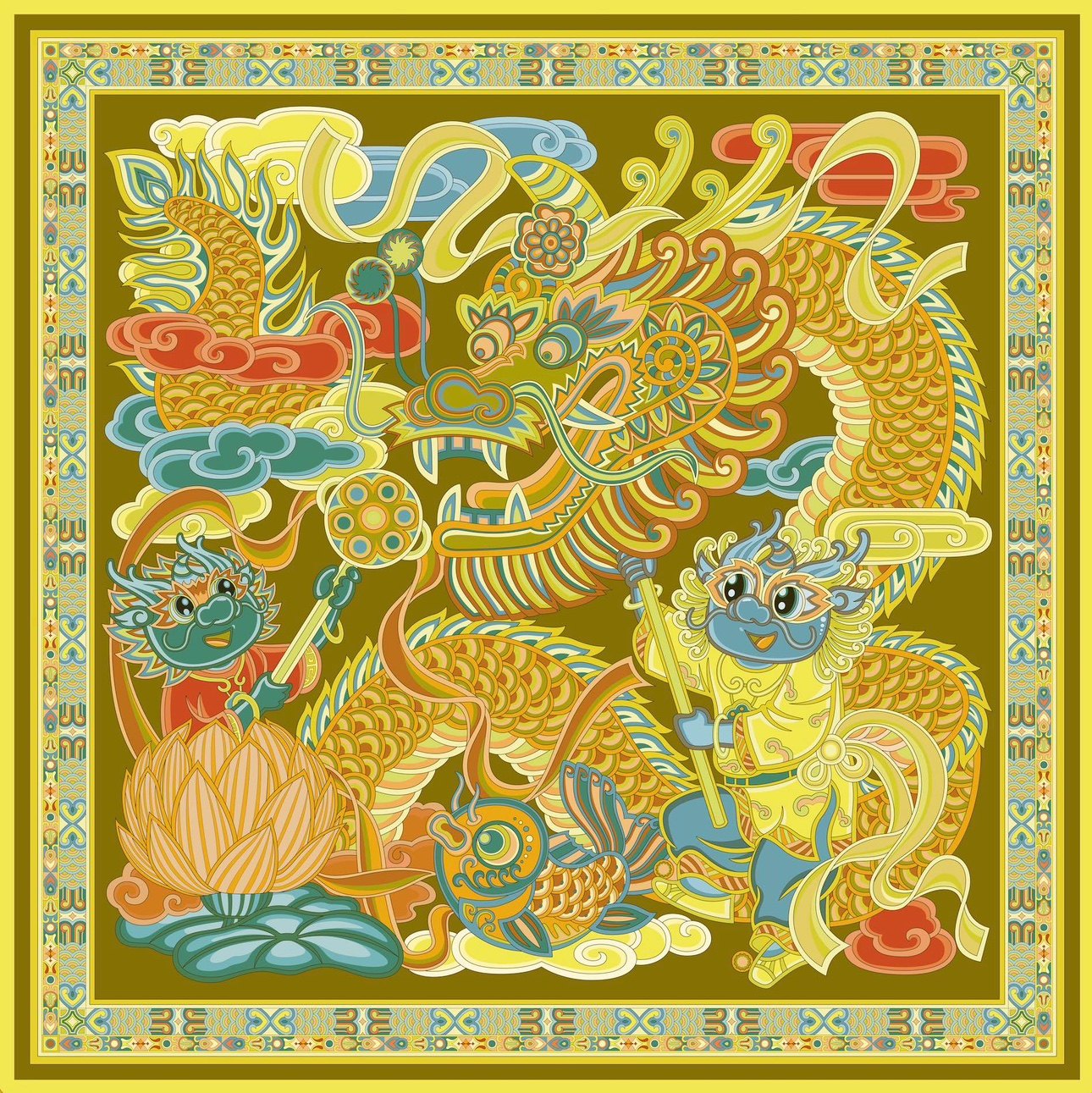 玖章吉2024年贺岁龙腾盛世华彩乐章 徐俐老师同款