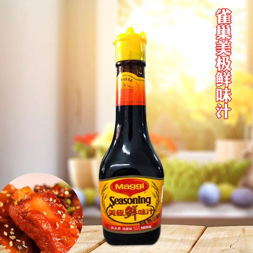 雀巢美极鲜味汁生抽凉拌海鲜调味