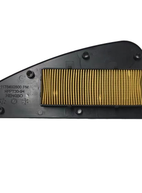 标致摩托车小蜜蜂小怪兽QP100T-12C原厂配件空气滤芯纸滤芯空滤