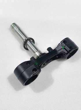 原厂QJ摩托配件钱江 赛921/Super QJ900GS-8D 方向柱上下联板三星