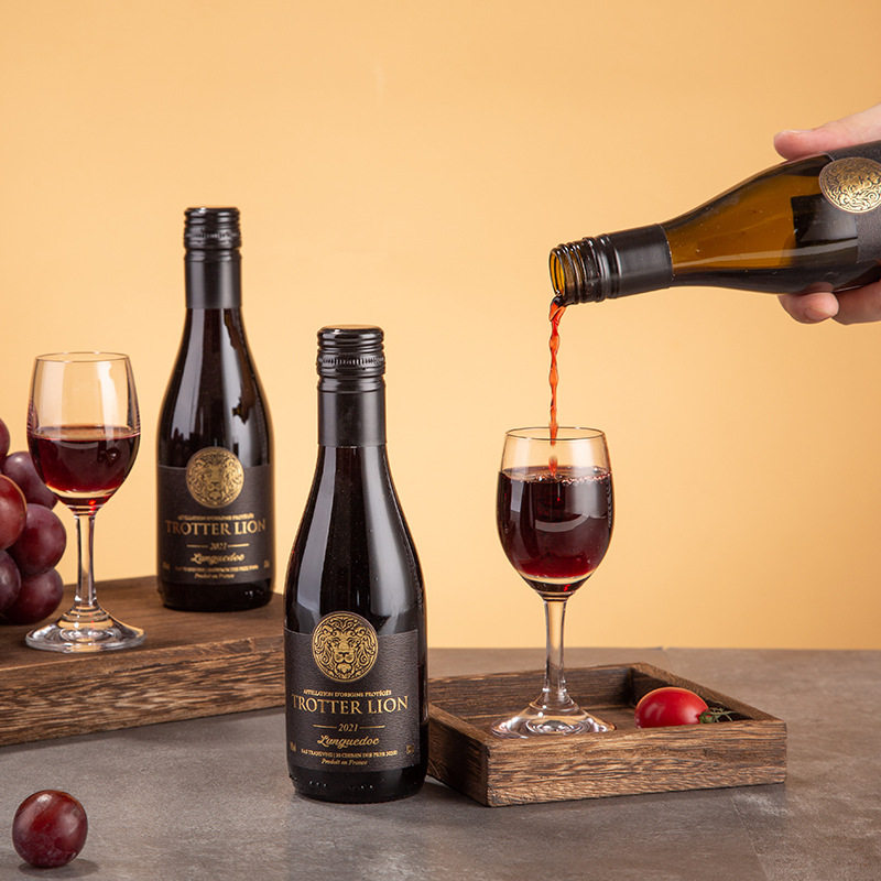 法国原瓶原装进口红酒小瓶干型葡萄酒婚宴晚安小酒伴手礼品