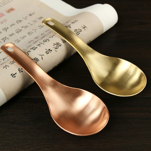 纯黄铜勺拨筋板正品刮痧板通用经络背部肩部颈部腰部颈椎刮痧勺子