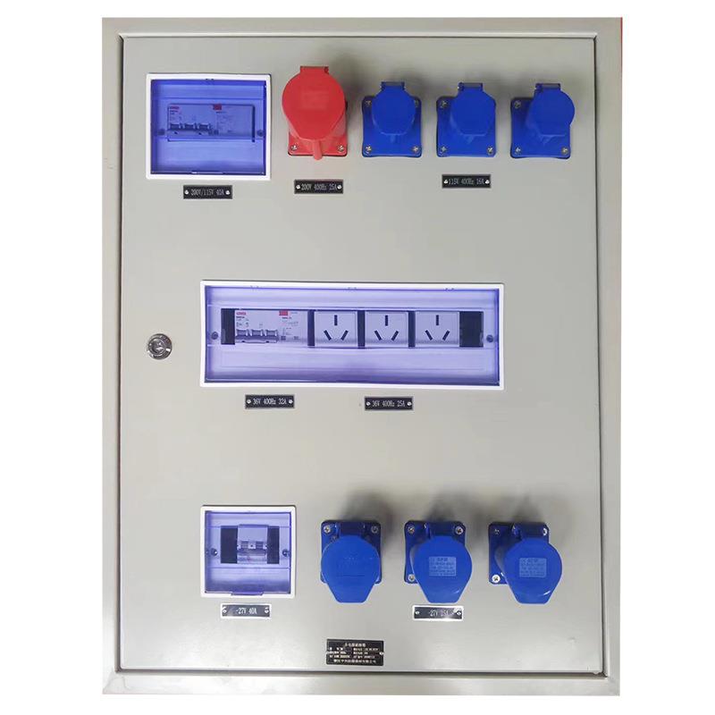 插座箱配电箱防水工业检修电源箱室外壁挂航空插座控制箱电控箱