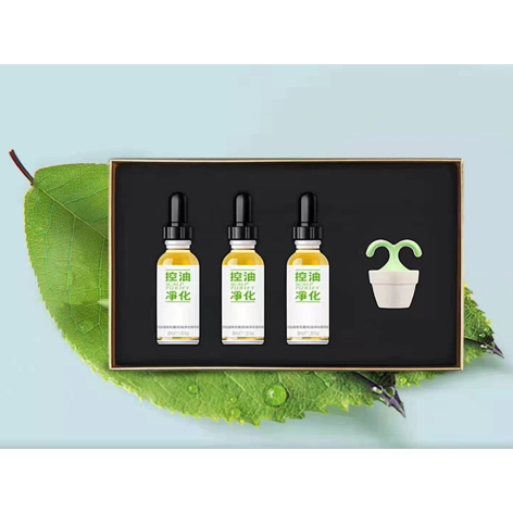 紫缇闪钻油头克星控油净化套组植物毛囊祛油洗发原浆清爽清洁套盒