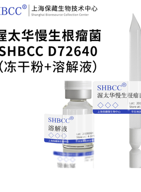渥太华慢生根瘤菌SHBCC D72640非模式菌株固氮培养基30℃培养冷藏