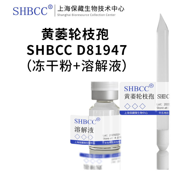 shmcc黄萎轮枝孢培养基冷藏冻干