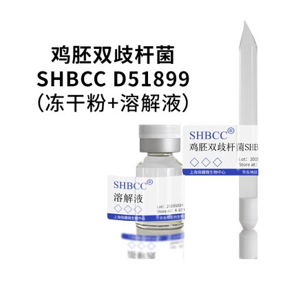 鸡胚双歧杆菌ATCC 33777=DSM 20670模式菌株37℃培养冷藏4-10℃