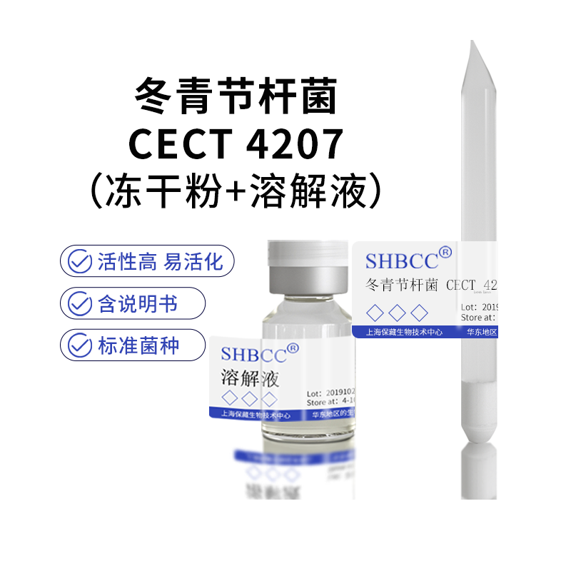 包邮 冻干粉 冬青节杆菌 CECT 4207 0代菌种