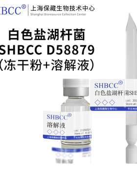白色盐湖杆菌DSM 46875模式菌株ISP-2培养基30℃培养冷藏4-10℃