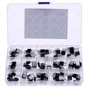 220直插晶体管C5027 A940 D880 BU406 TIP137 50N06 15种三极管TO