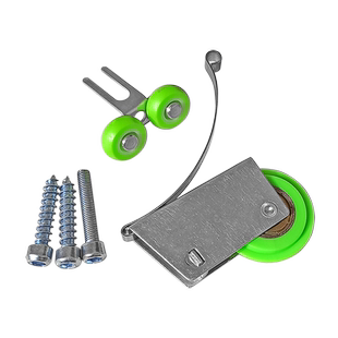 卧室衣柜门滑轮左右推拉橱柜门下轮平移门上轮钛合金滑动门滚轮子