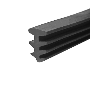 老式铝合金窗户密封条推拉平移门窗压条玻璃固定皮条卡边90橡胶条