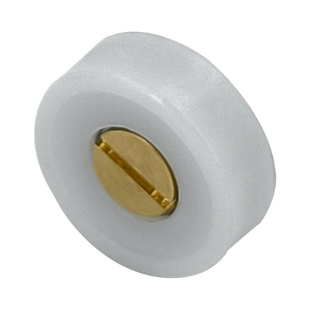 铝合金推拉纱门滑轮老式U轨滚轮欧式阳台客厅纱门外卡槽轮子配件