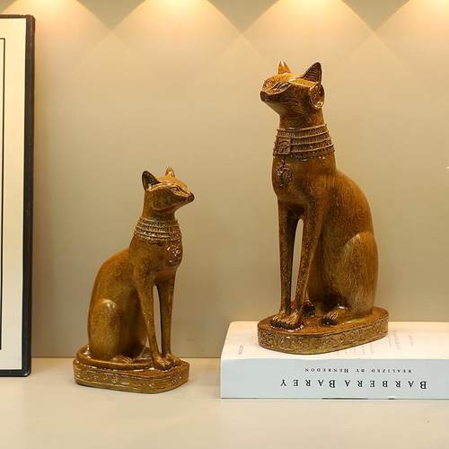 古埃及猫神守护神摆件招财猫礼物