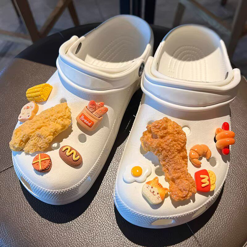 鞋花适配crocs洞洞鞋配饰高级感