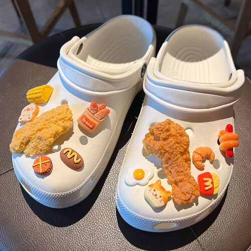鞋花适配crocs洞洞鞋配饰高级感