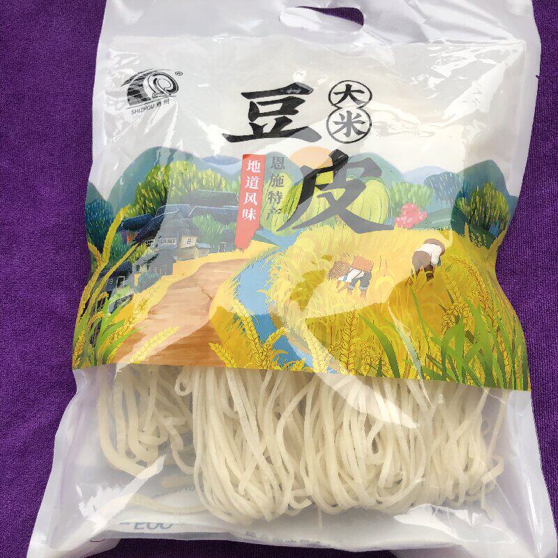 湖北豆皮特产农家手工豆皮恩施豆丝 来凤豆皮 宣恩土特产 干豆皮