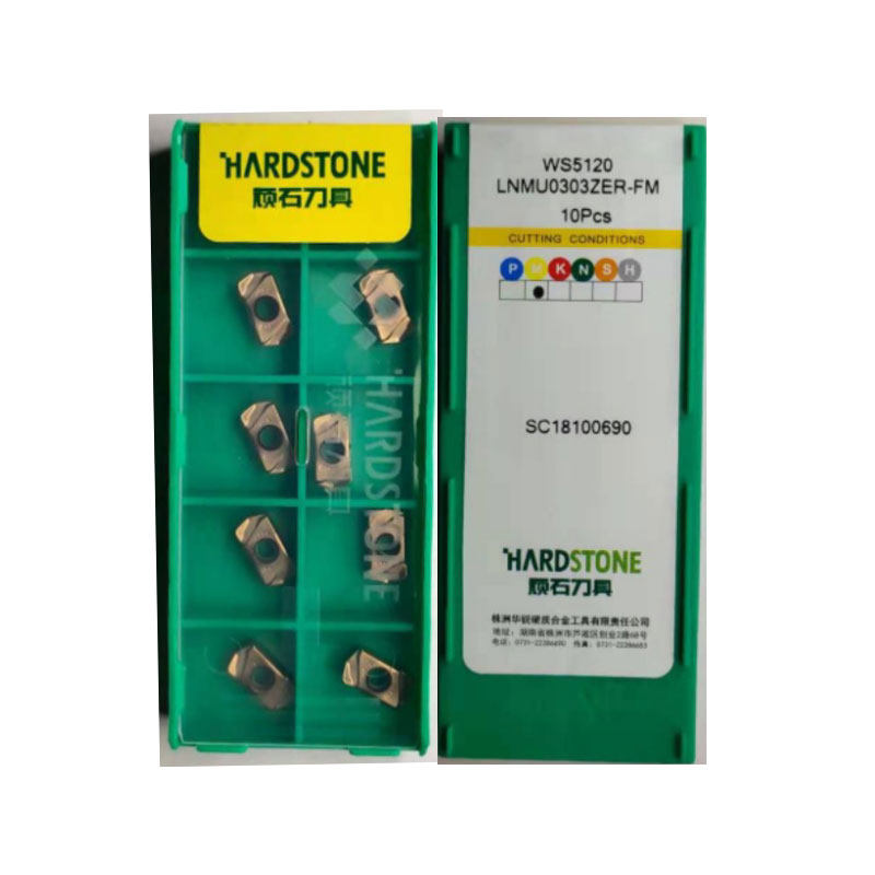 替换东芝 顽石 LNMU0303ZER-FM WS5120 刀片 快进给铣刀片